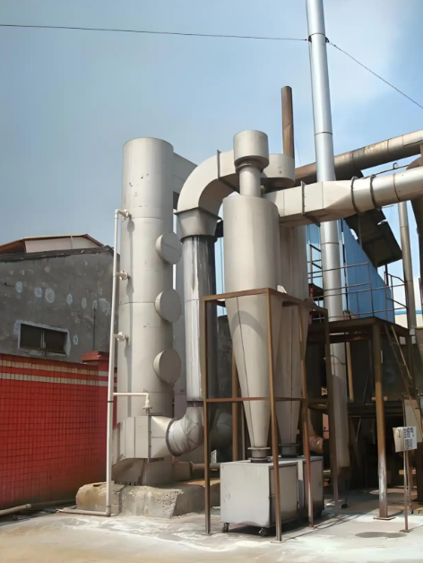 陶瓷廠原料制備車間粉塵產(chǎn)生點(diǎn)分布與除塵罩